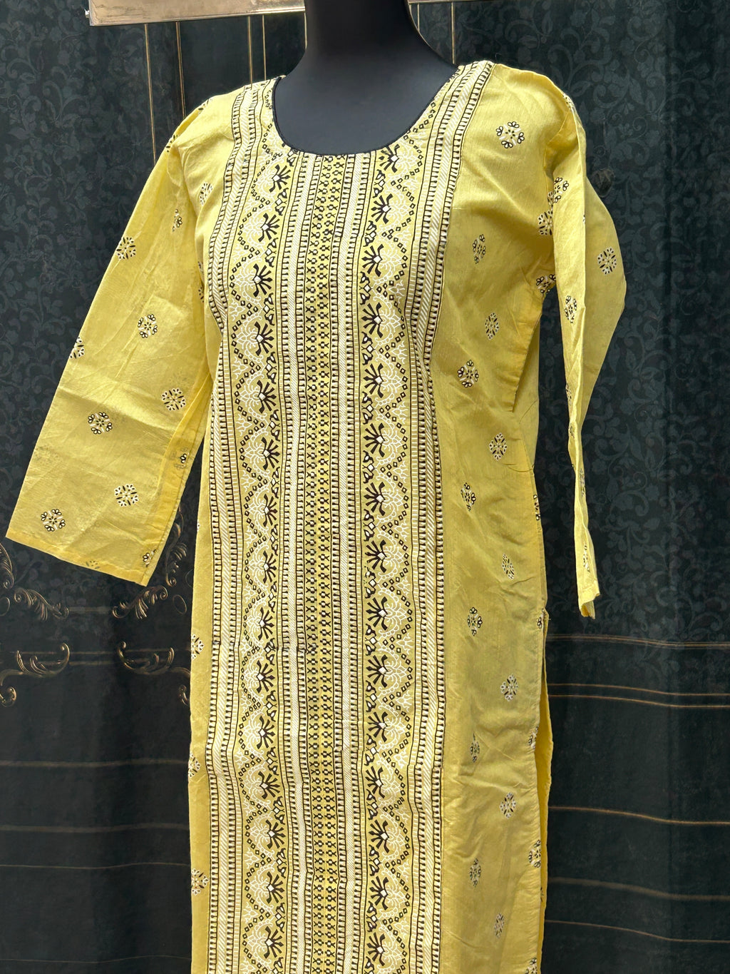 Chanderi silk kurti
