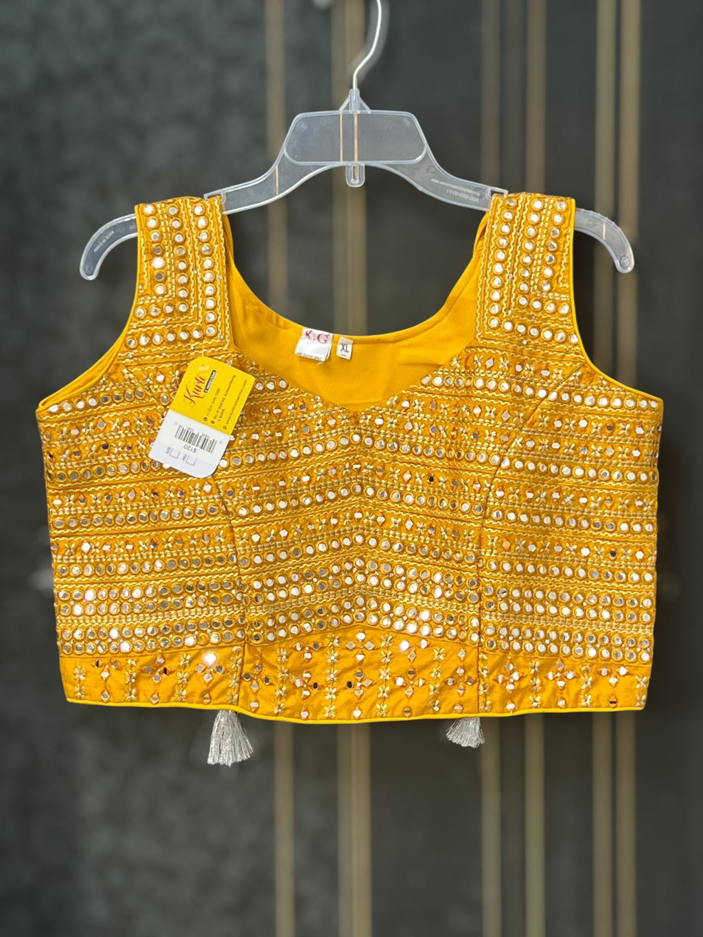 Mirror work blouse - Kurti Connection USA