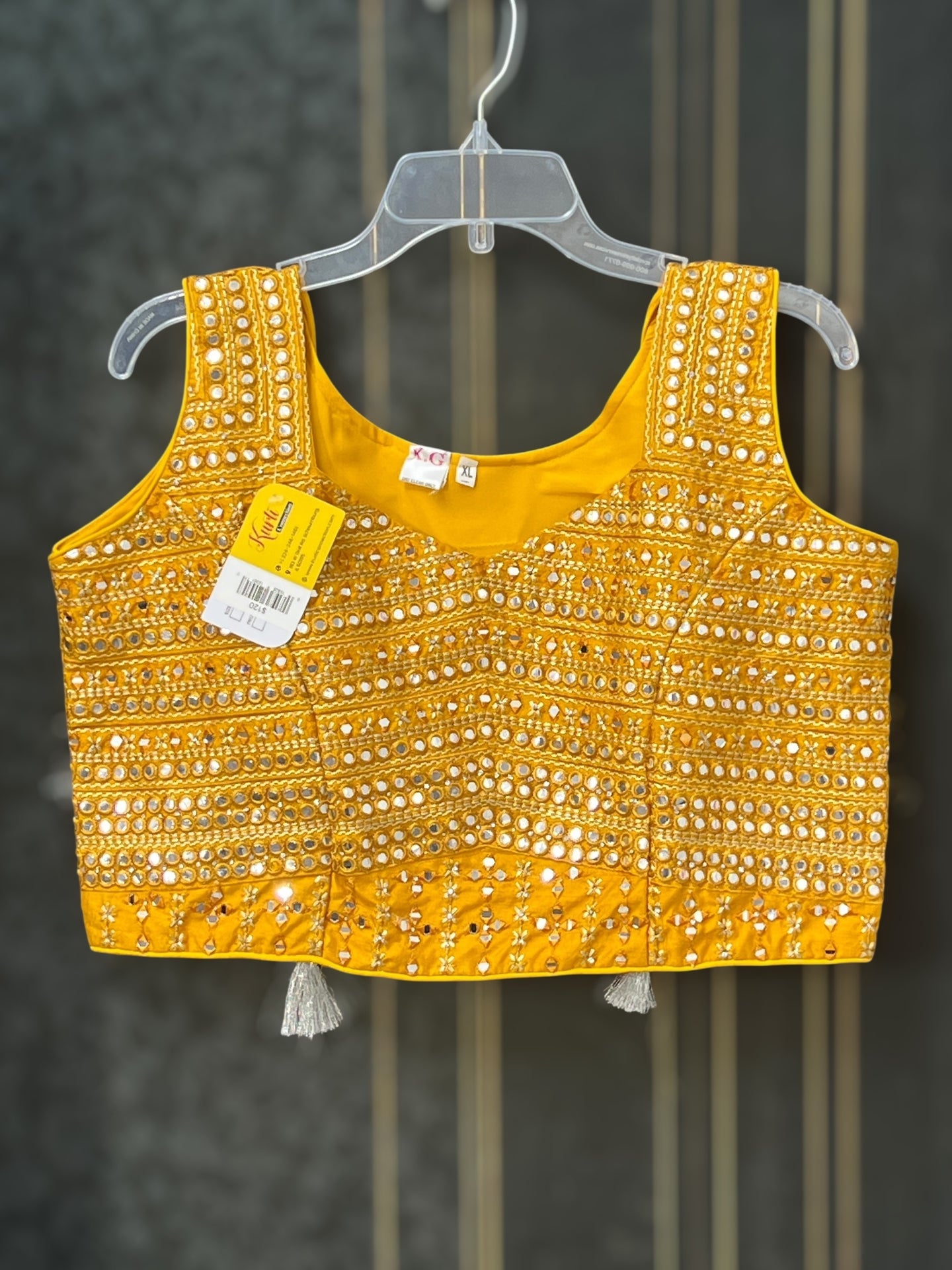Mirror work blouse - Kurti Connection USA