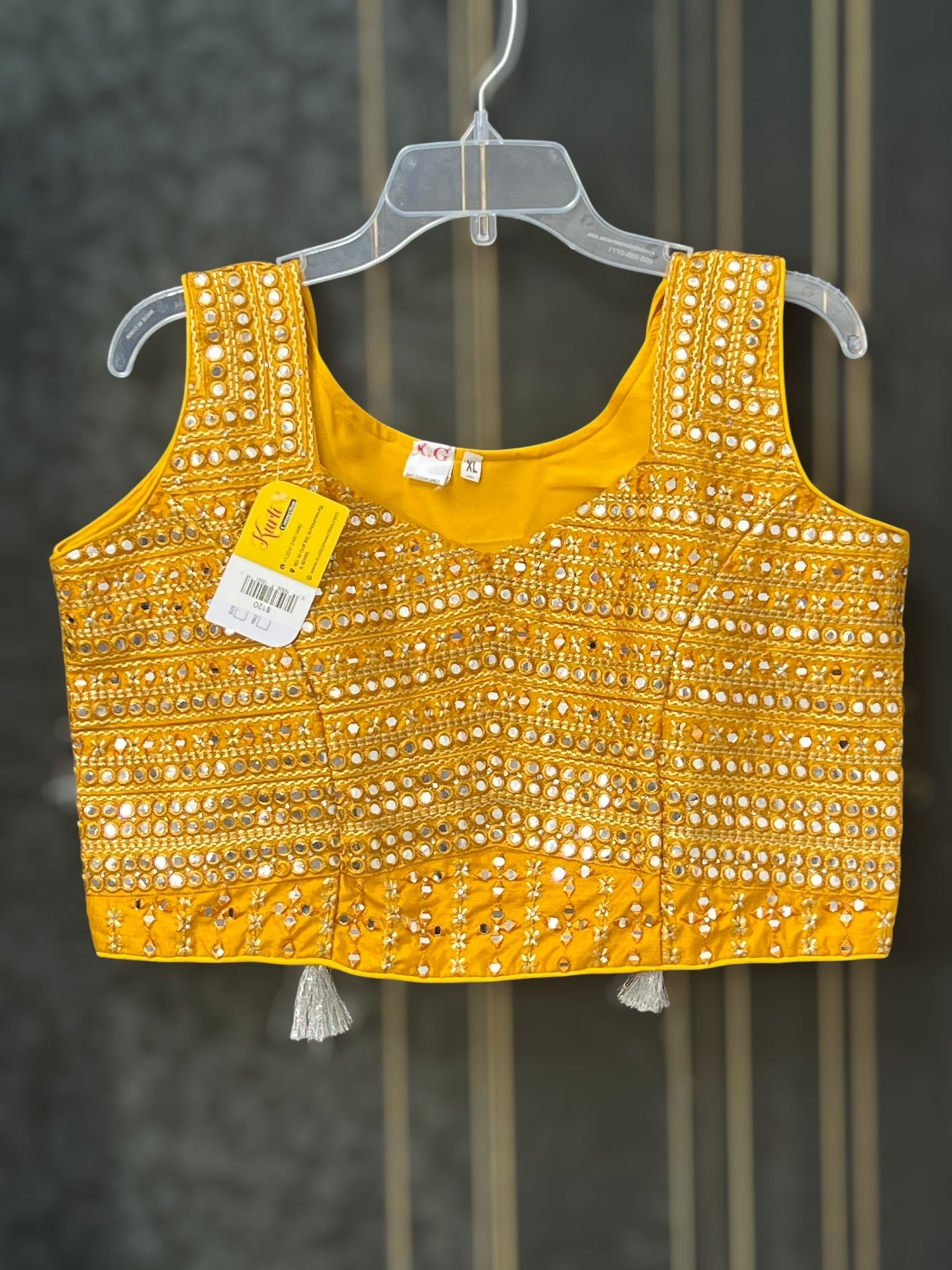 Mirror work blouse - Kurti Connection USA