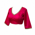 Dark pink blouse by Kurti Connection USA