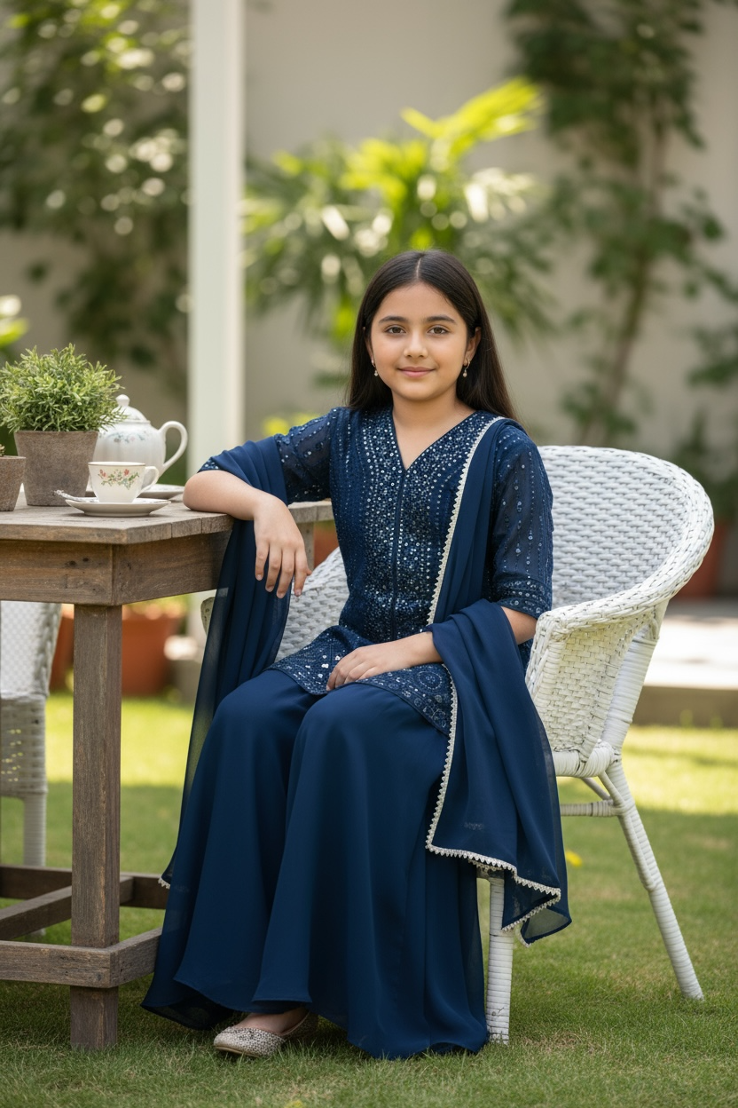 Kids Sharara set by Kurti Connection USA