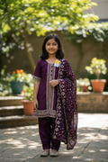 Kids Anarkali set by Kurti Connection USA