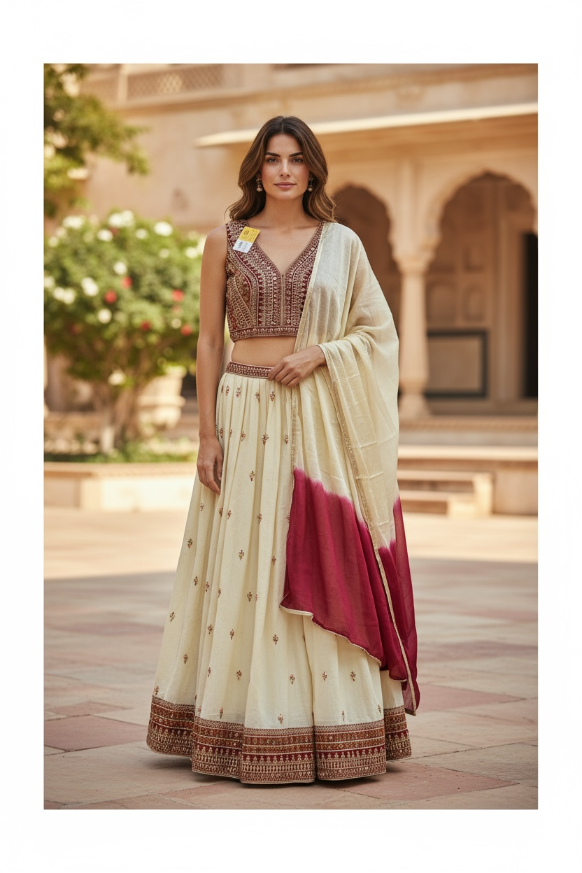 Lehenga Choli set by Kurti Connection USA