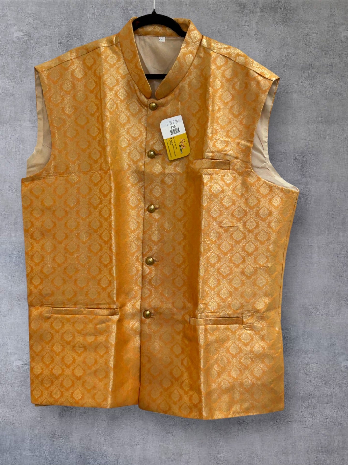 Silk vest for kurta - Kurti Connection USA