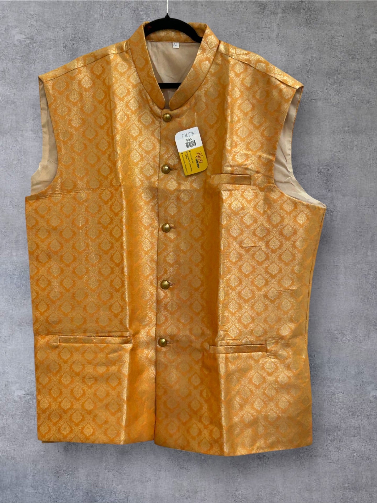 Silk vest for kurta - Kurti Connection USA
