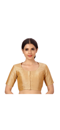 Antique gold blouse by Kurti Connection USA