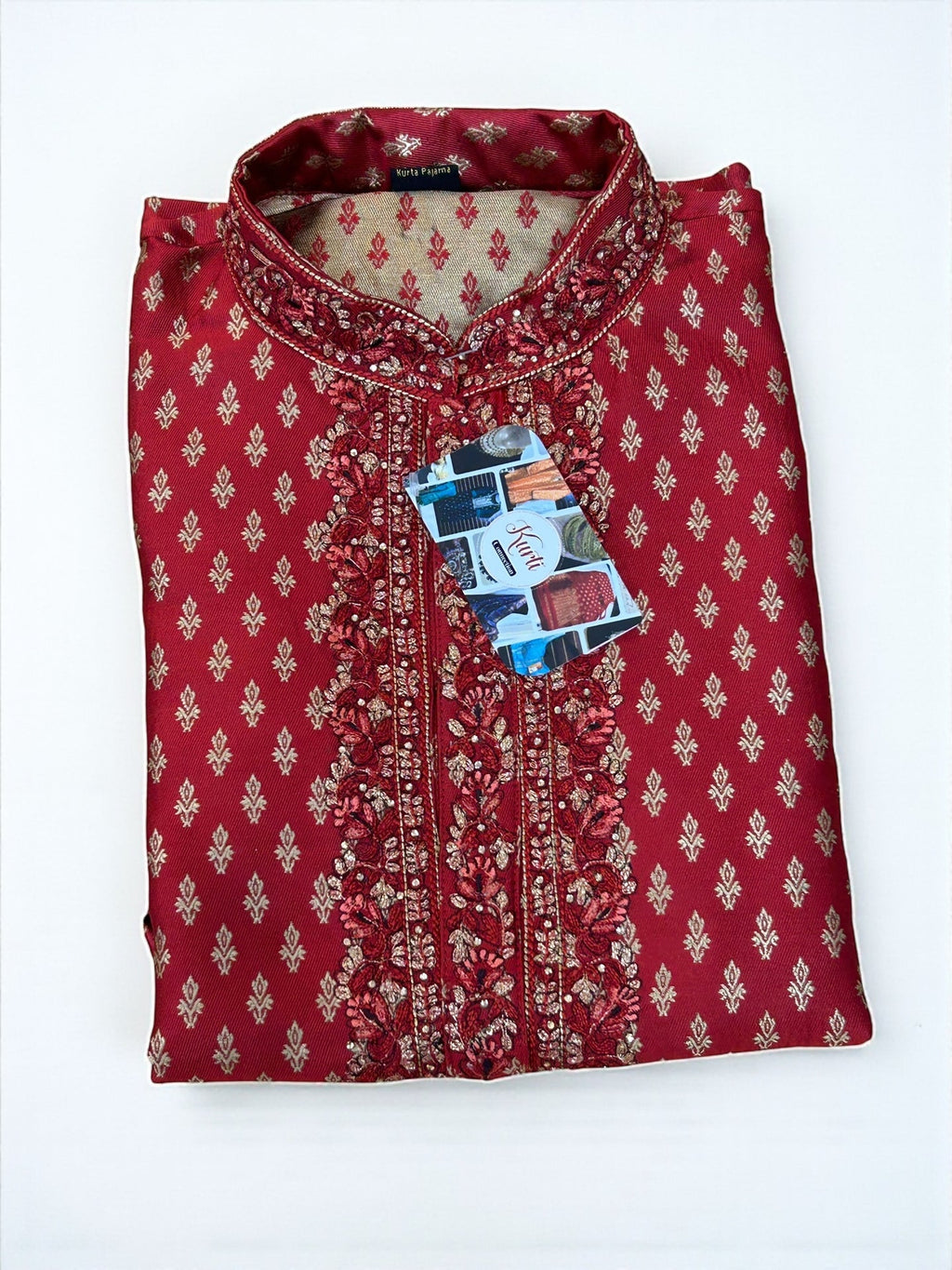 Silk short Kurta - Kurti Connection USA