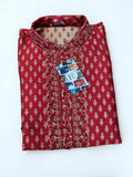 Silk short Kurta - Kurti Connection USA