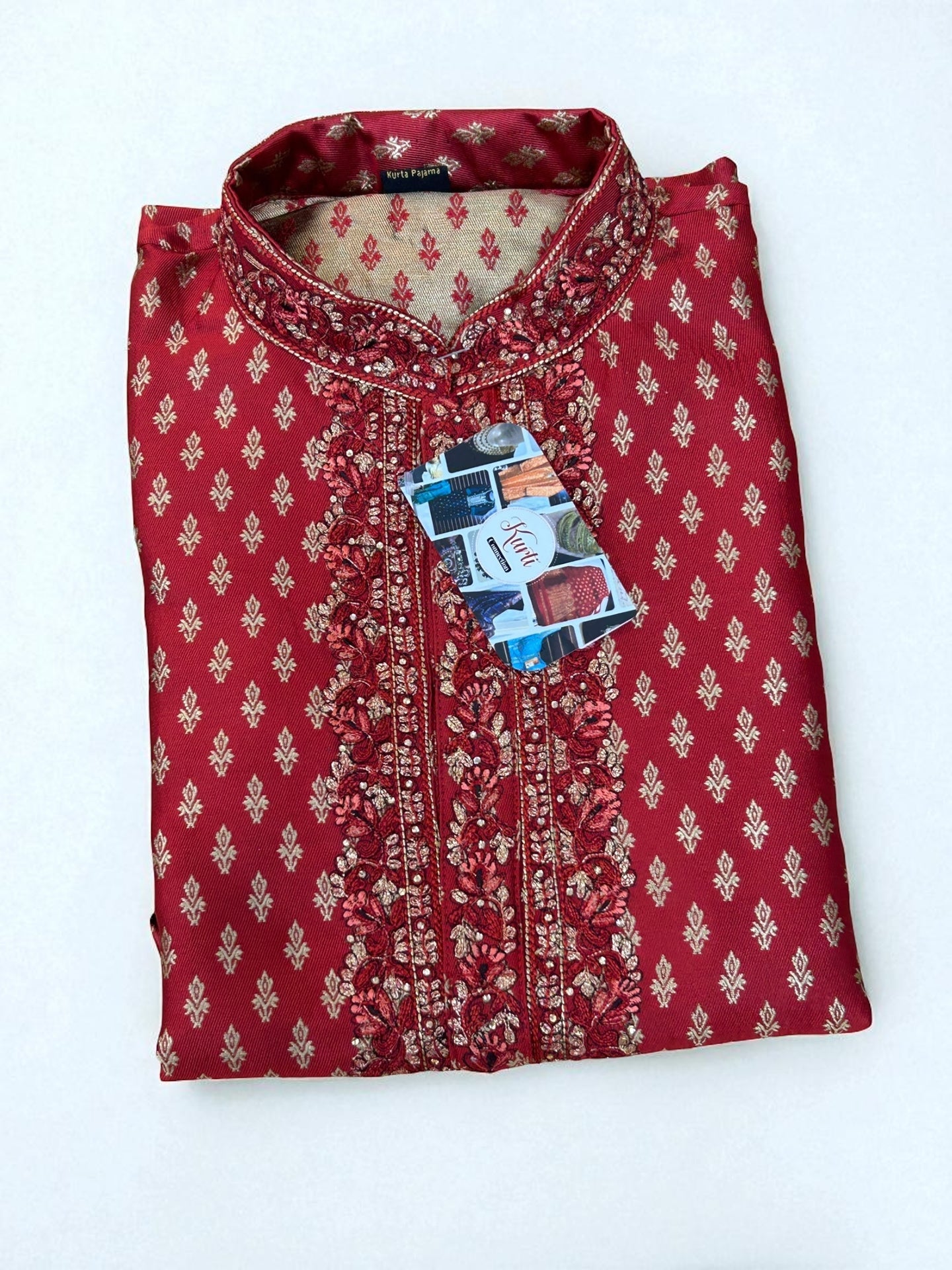 Silk short Kurta - Kurti Connection USA