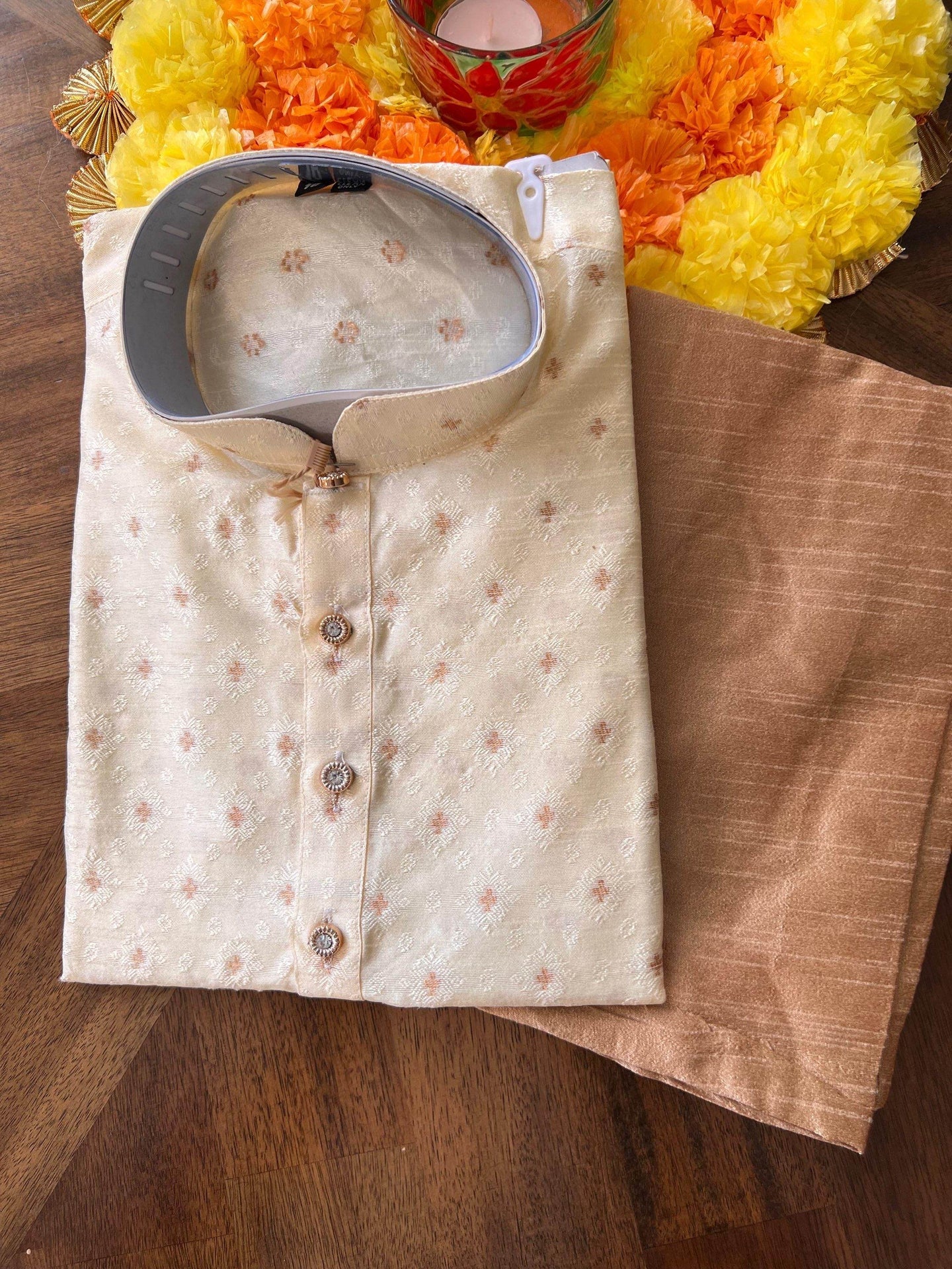 Silk kurta pajama for boys - Kurti Connection USA