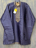Silk short kurta for men - Kurti Connection USA