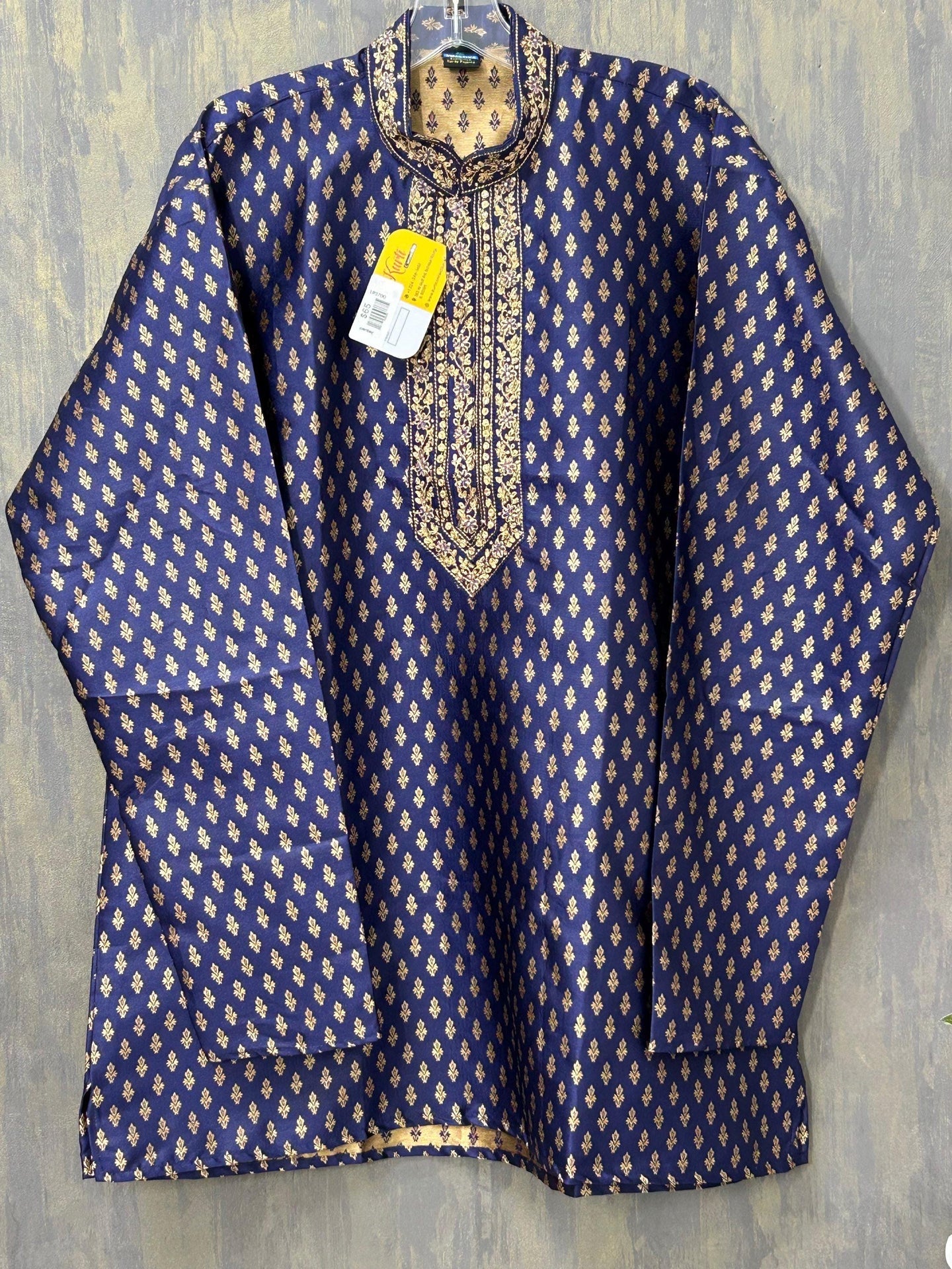 Silk short kurta for men - Kurti Connection USA