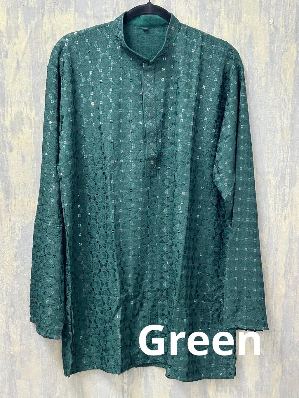 Sequin short kurta - Kurti Connection USA