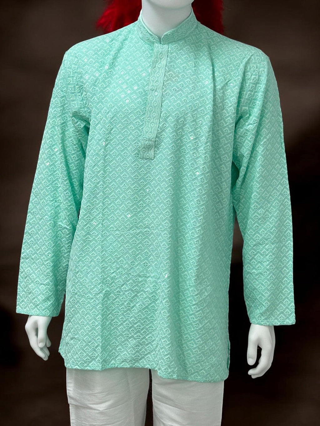Sequin short kurta - Kurti Connection USA