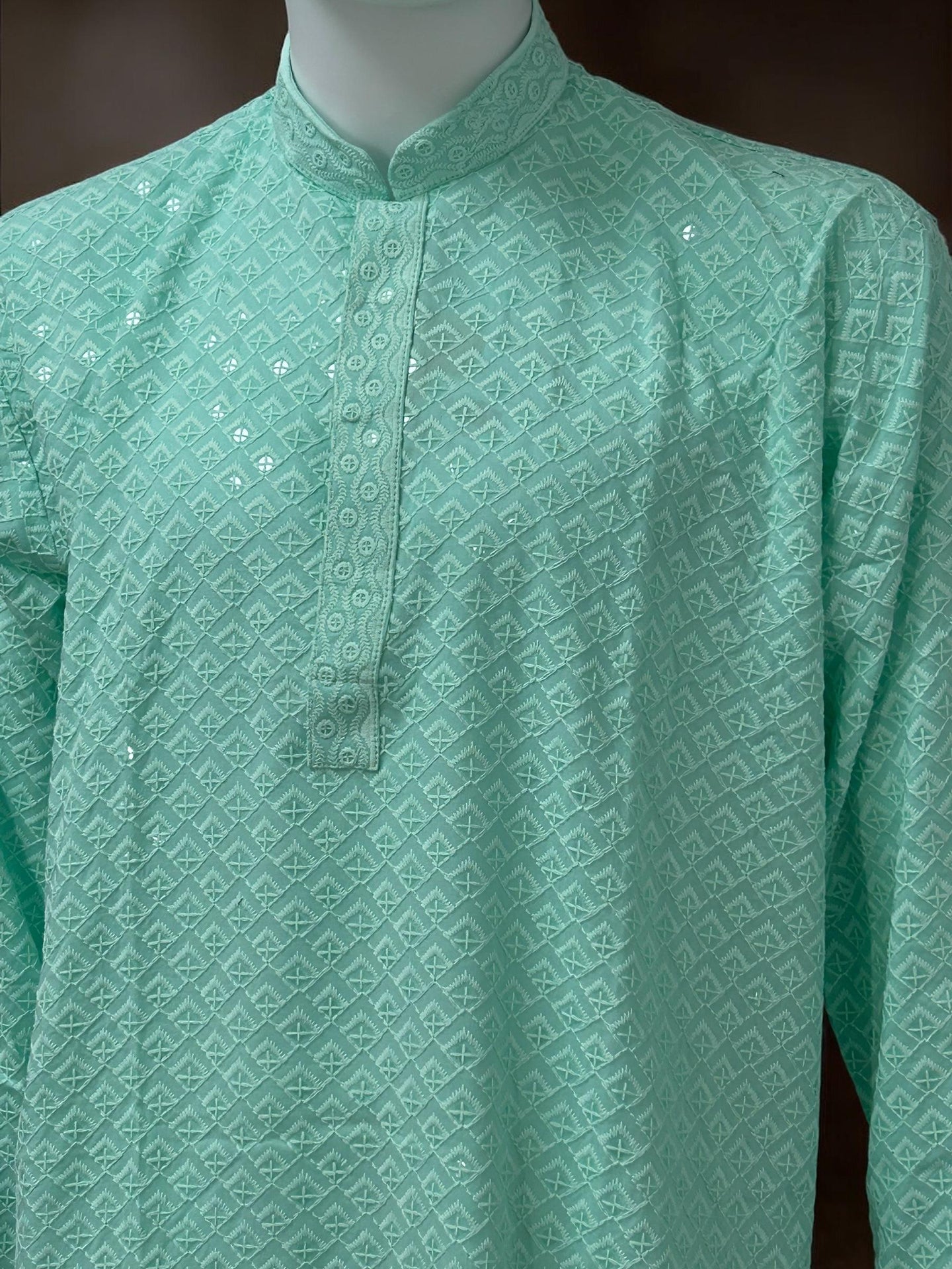 Sequin short kurta - Kurti Connection USA