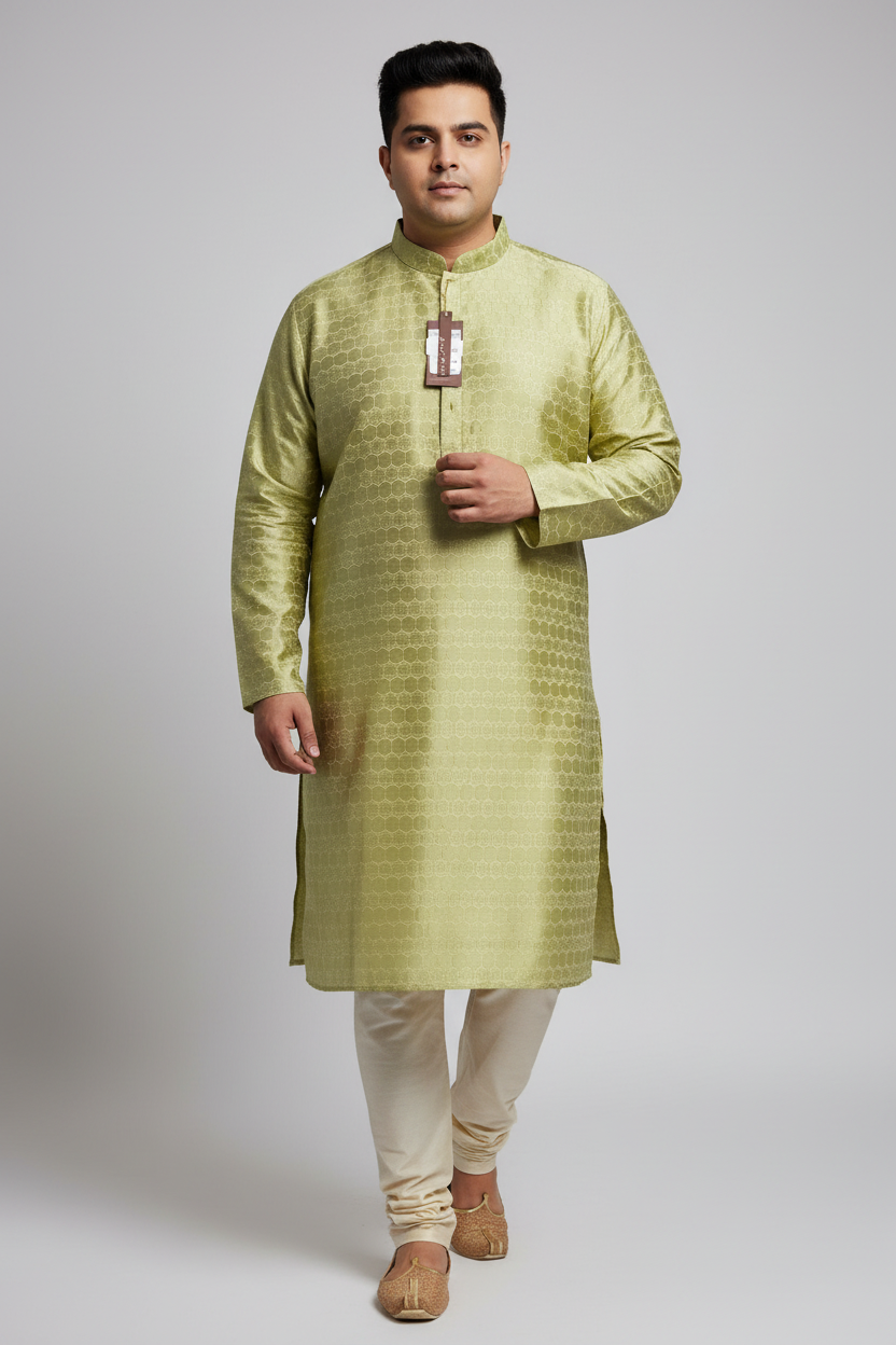 Size 52 men’s kurta : plus size kurta by Kurti Connection USA