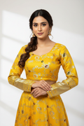 Dola silk blouse / long sleeves by Kurti Connection USA